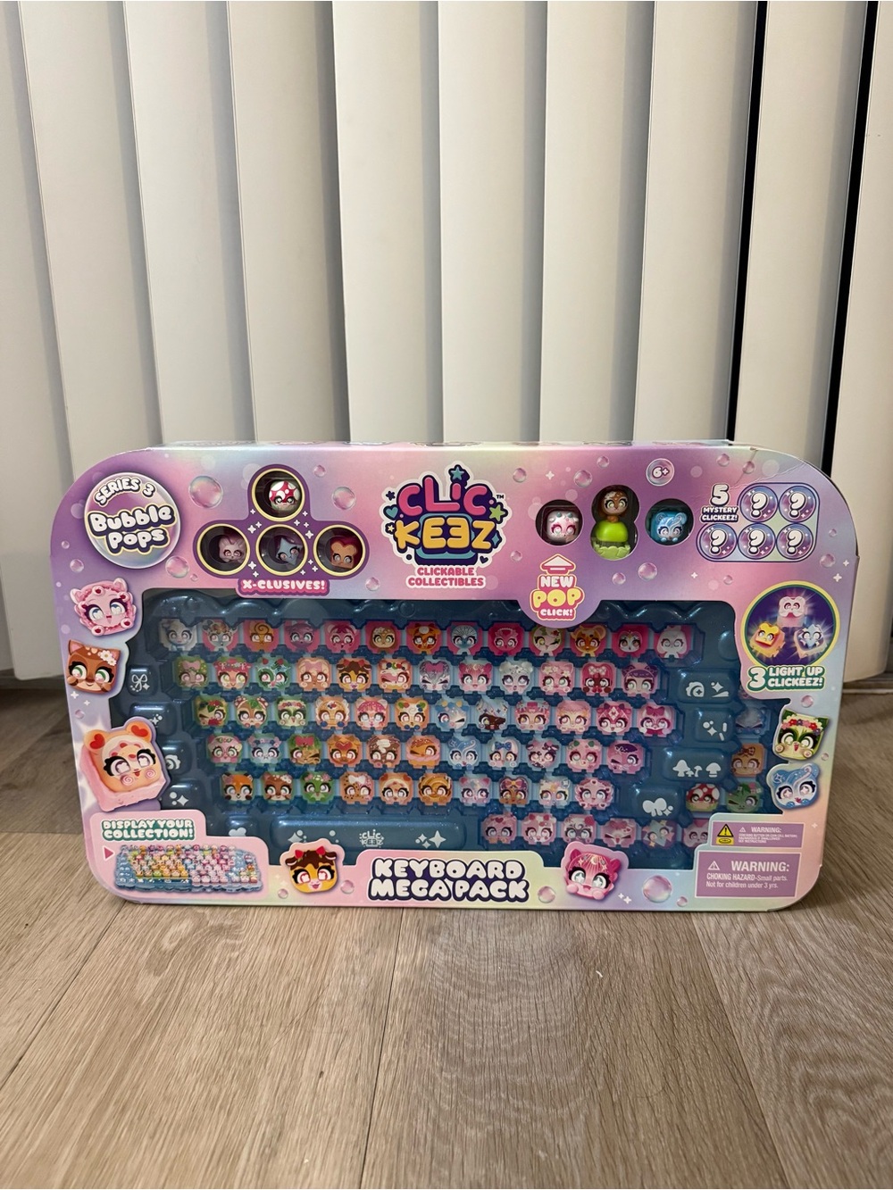 Clickeez Keyboard Mega Pack Series 3 Bubble Pops NEW